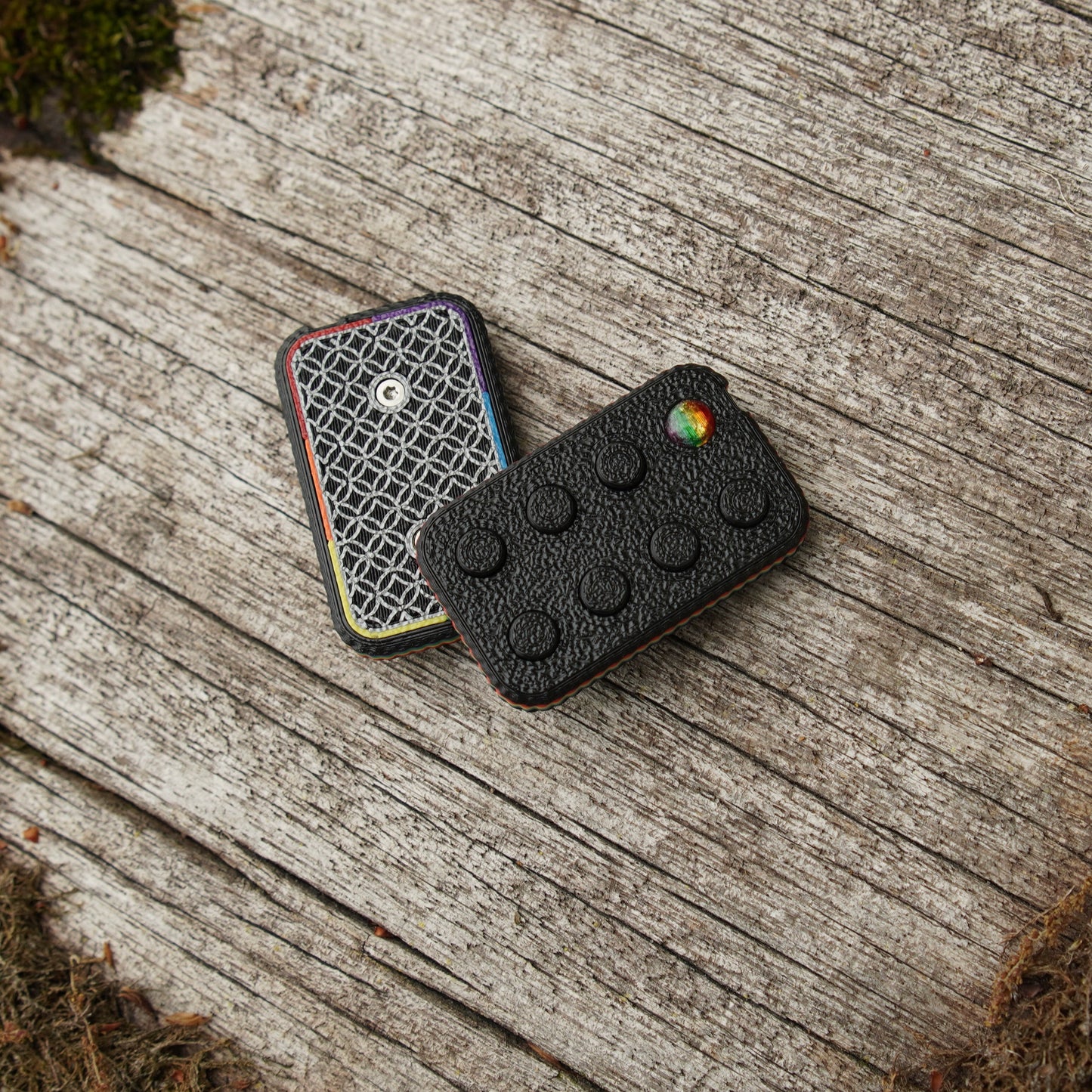 PuchiCon Slider : Black Tough Tank Rainbow