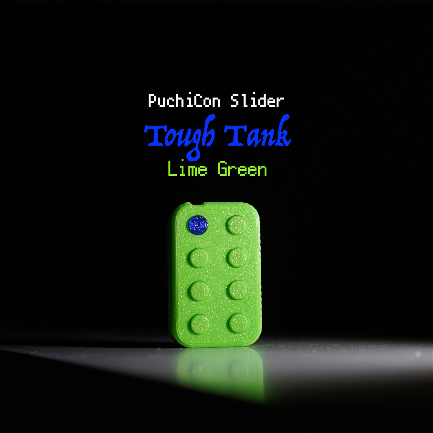 [w9] PuchiCon Slider :  Tough Tank Lime Green