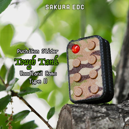 [w4] PuchiCon Slider : Tough Tank Woodland Camo Type B