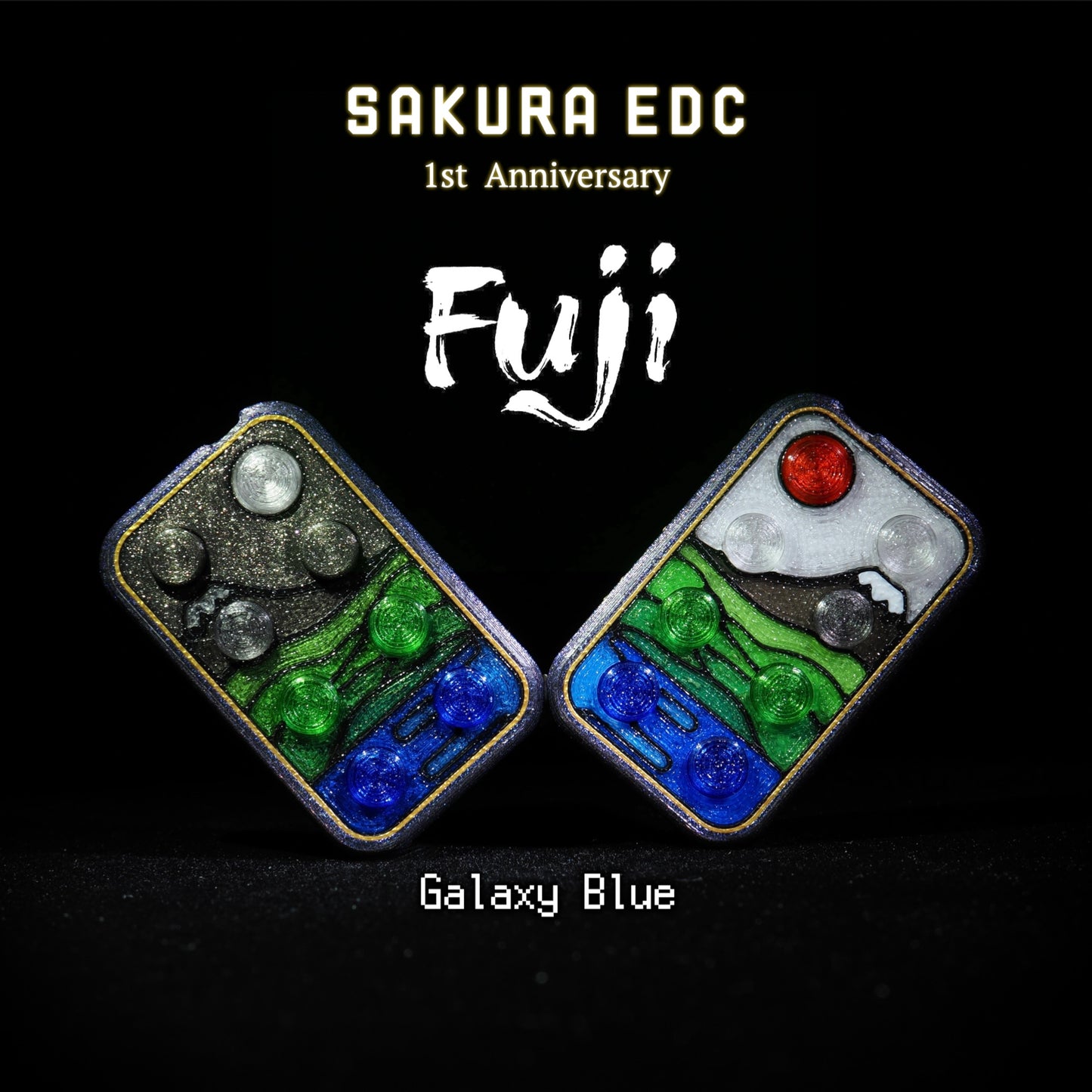 PuchiCon Slider 1st Anniversary Edition – Fuji / Galaxy Blue (Limit 1 per person)