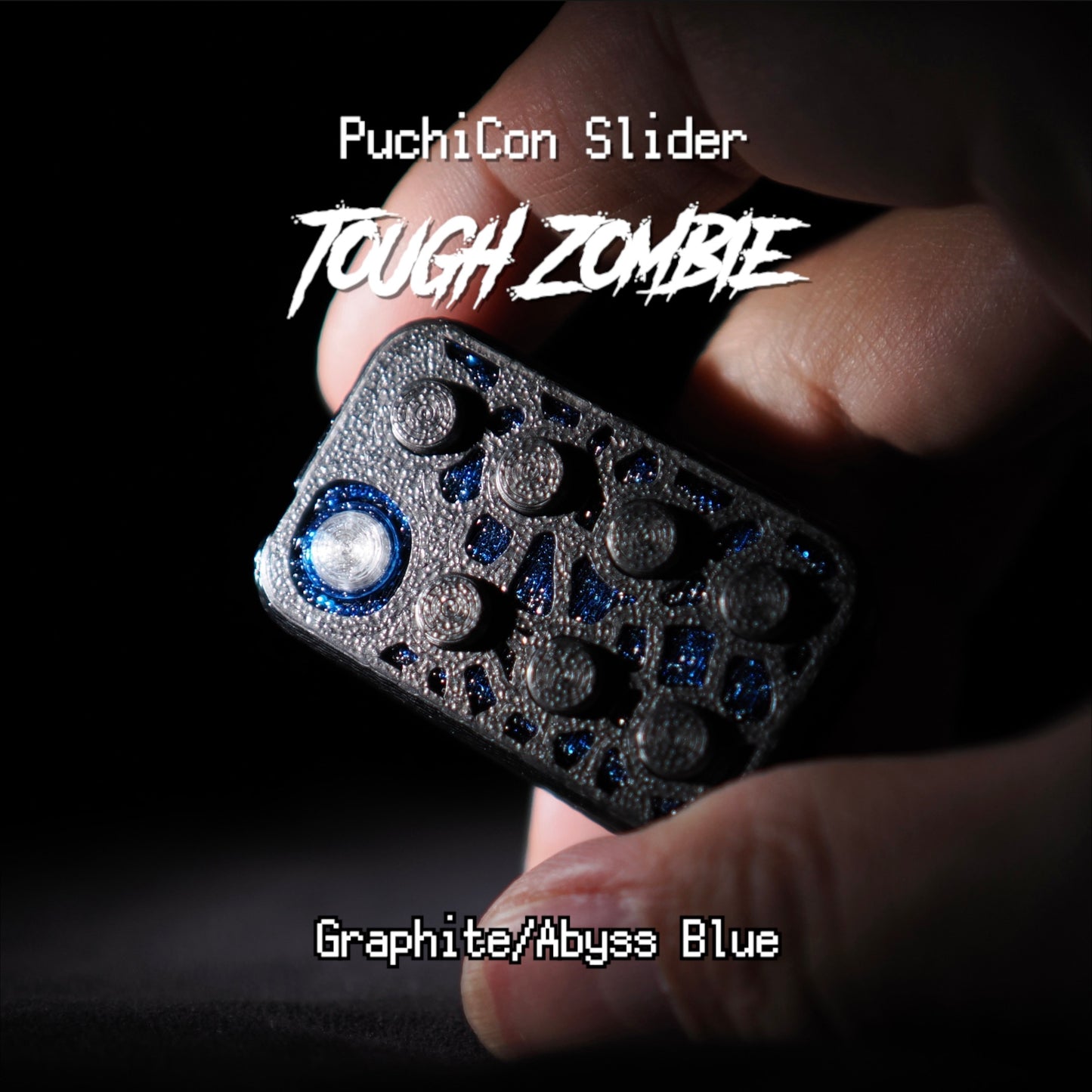PuchiCon Slider Tough Zombie : Graphite/Abyss Blue