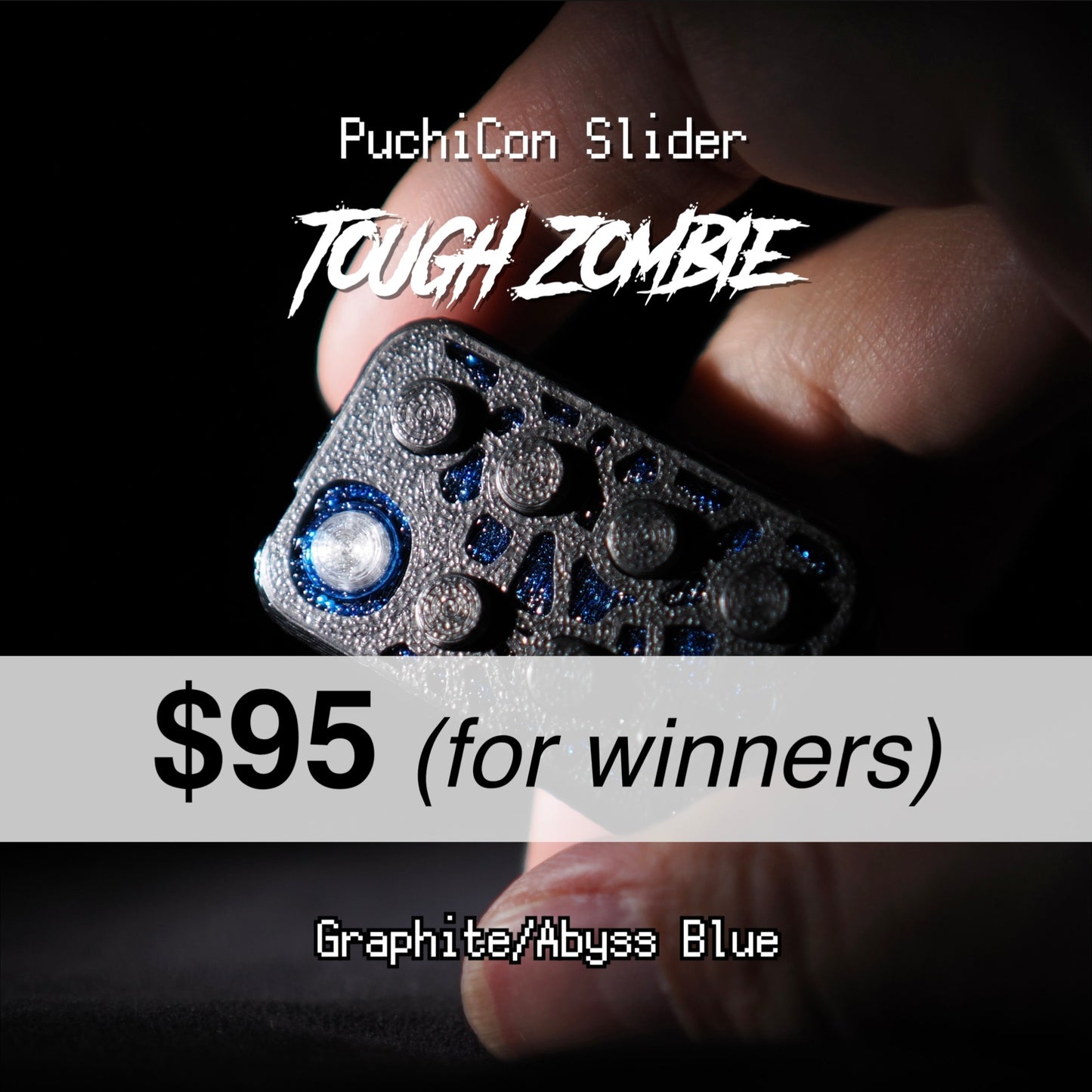PuchiCon Slider Tough Zombie : Graphite/Abyss Blue