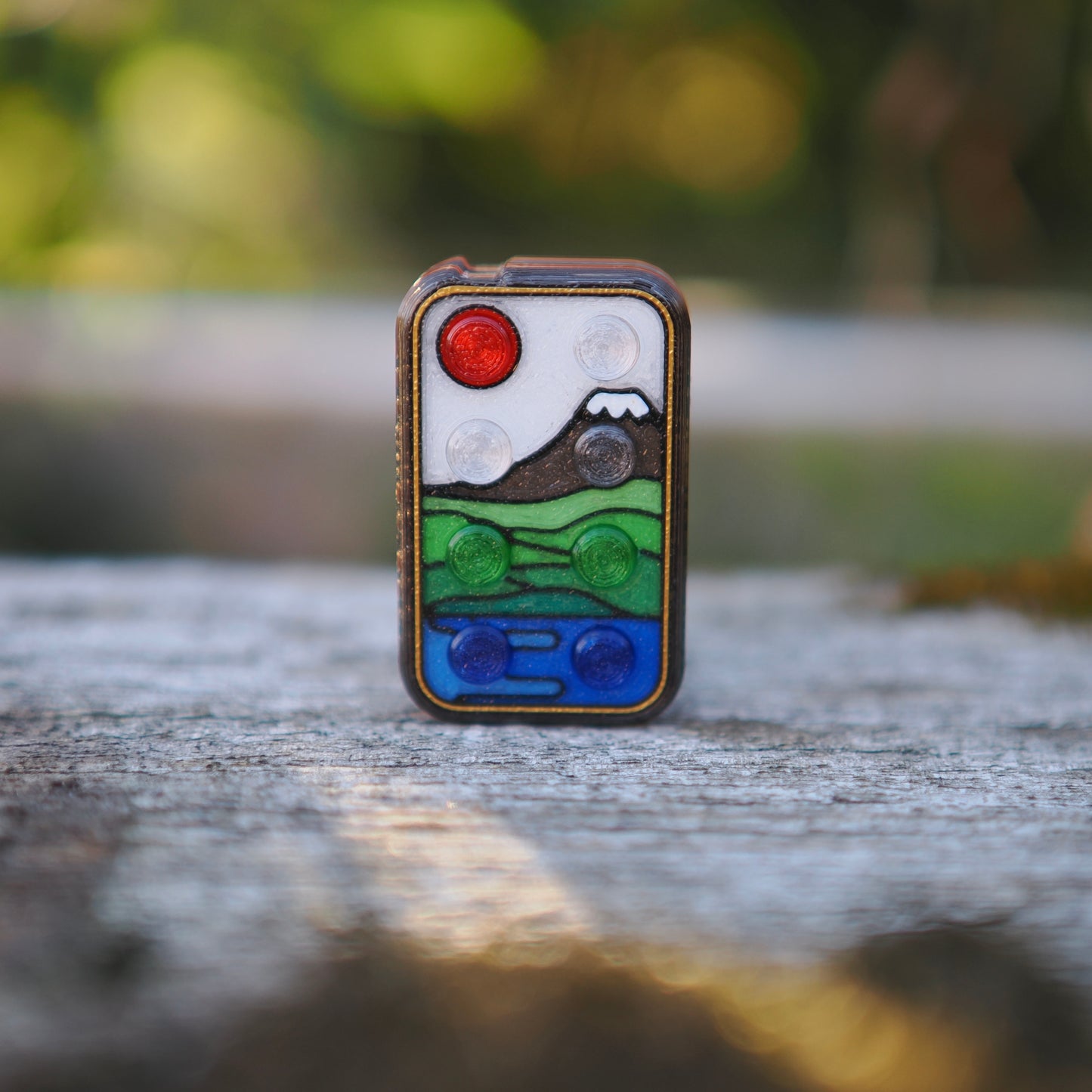 PuchiCon Slider 1st Anniversary Edition – Fuji / Smoke Black (Limit 1 per person)