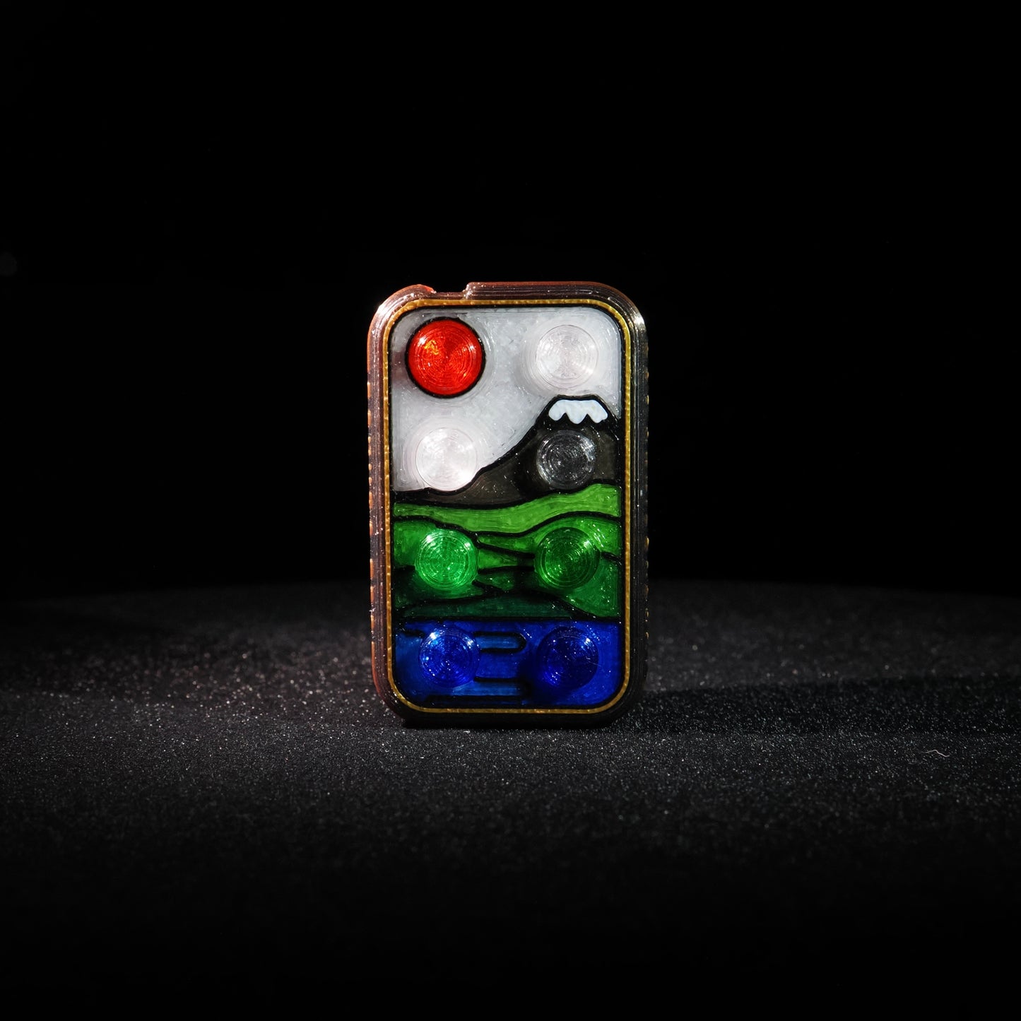 PuchiCon Slider 1st Anniversary Edition – Fuji / Smoke Black (Limit 1 per person)