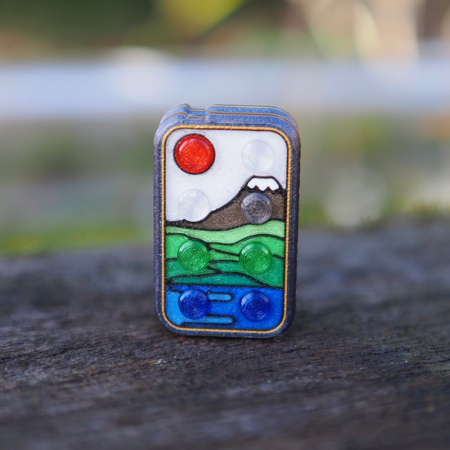 PuchiCon Slider 1st Anniversary Edition – Fuji / Galaxy Blue (Limit 1 per person)