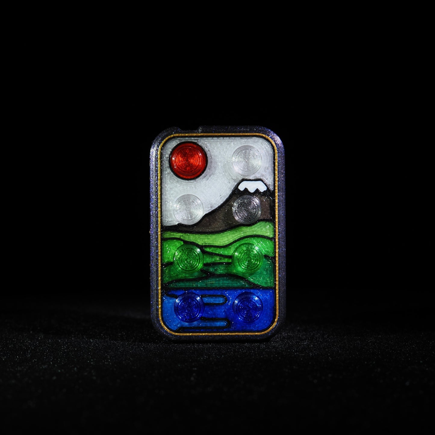 PuchiCon Slider 1st Anniversary Edition – Fuji / Galaxy Blue (Limit 1 per person)